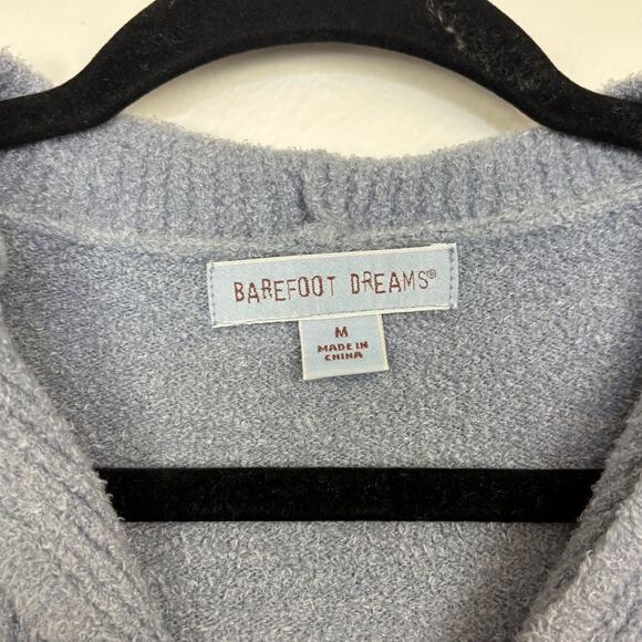 Barefoot Dreams Bamboo Full Zip Hooded Cozychic Soft Jacket Medium - Picture 3 of 4